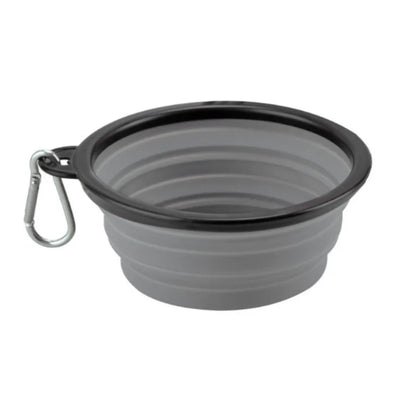 Durable TPR Portable Pet Food Bowl for Cats And Dogs Silicone Collapsible Travel Outdoor Water Food Bowl for Pets
